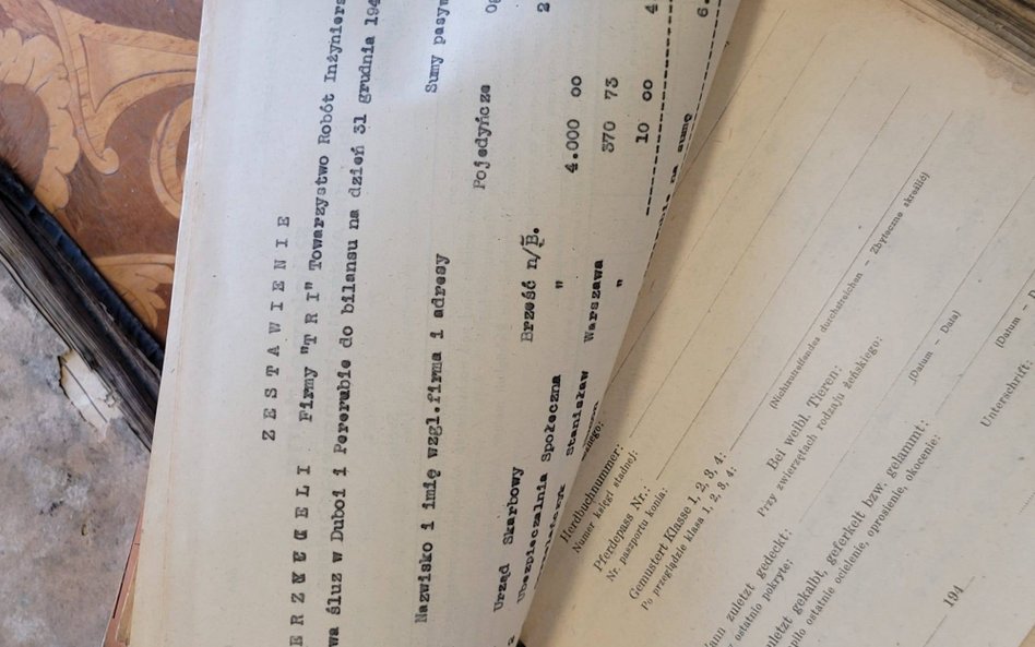 Dokumenty te stanowią ciekawy zapis nastrojów i realiów gospodarczych panujących w Warszawie na prze