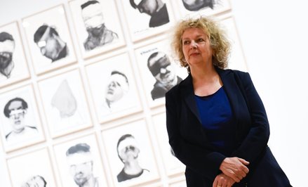 Międzynarodową rozpoznawalność Marlene Dumas zaczęła zyskiwać w drugiej połowie lat 80.