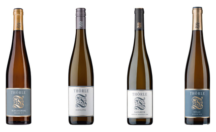 Thorle Riesling Schlossberg 2018 236 zł, Thorle Riesling Trocken 2022 75 zł, Thorle Riesling Saulhei