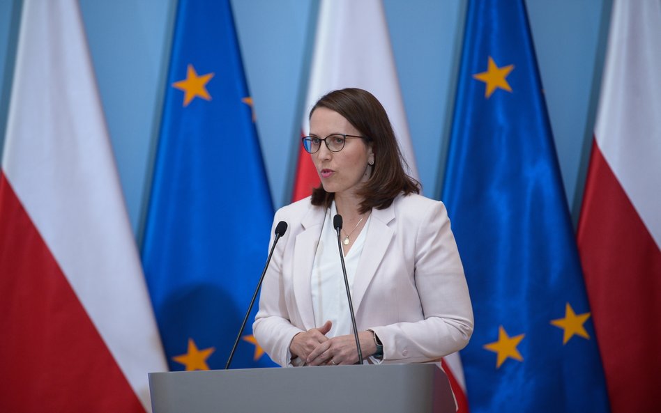 Minister finansów Magdalena Rzeczkowska