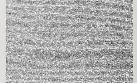 85 tys. zł to cena pracy Romana Opałki na papierze (na fot. fragment obrazu)