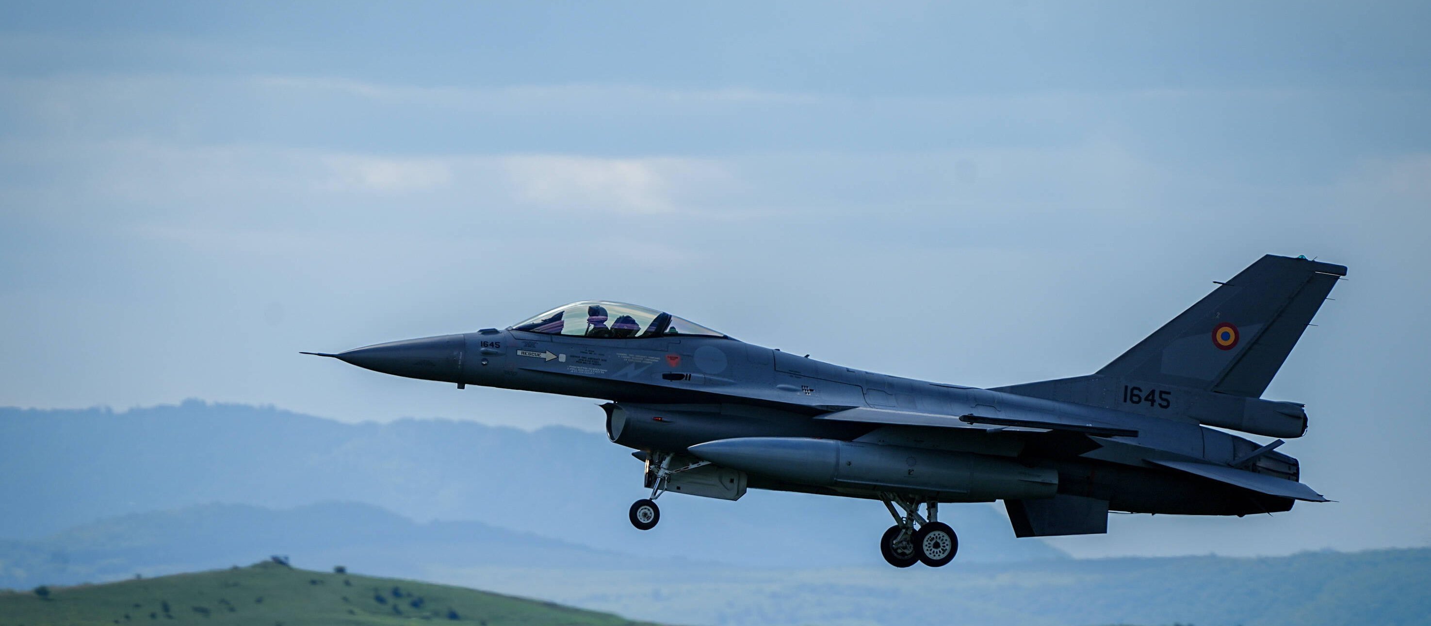 Trzeci dron zestrzelony w Rumunii. F-16 interweniował nad Morzem Czarnym