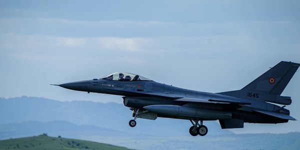 Trzeci dron zestrzelony w Rumunii. F-16 interweniował nad Morzem Czarnym