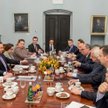 Prezydent Andrzej Duda przyjął w środę w Pałacu Prezydenckim przedstawicieli klubów i kół parlamenta