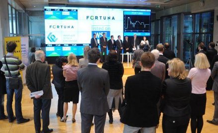 Fortuna notuje wzrosty