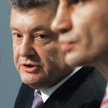 Petro Poroszenko ma największe szanse w wyborach prezydenckich (z prawej Witalij Kliczko)