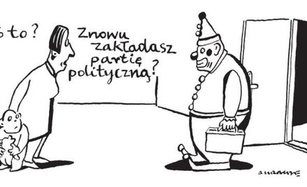 Komentarz rysunkowy. Zakładasz partię?