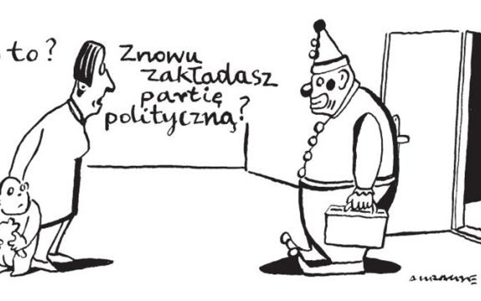 Komentarz rysunkowy. Zakładasz partię?