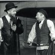 Michał Szwejlich i Marian Melman w sztuce Jakuba Gordina „Mirełe Efros” w Państwowym Teatrze Żydowsk