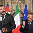Lider Ligi Północnej Matteo Salvini i Silvio Berlusconi