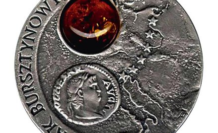 Srebrna moneta z kawałkiem bursztynu o nominale 20 zł wybita w 2001 r. kosztowała 57 złotych. Po kil