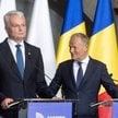 Gitanas Nauseda i Donald Tusk
