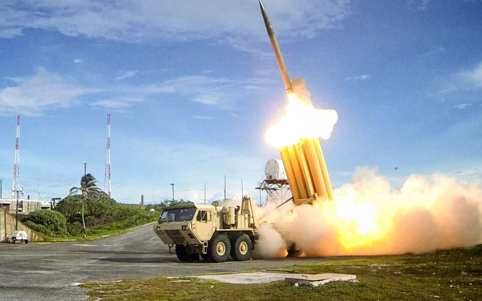 Próbne strzelanie system THAAD w 2013 r. Fot/US DoD.