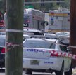 Policja na miejscu strzelaniny w Jacksonville