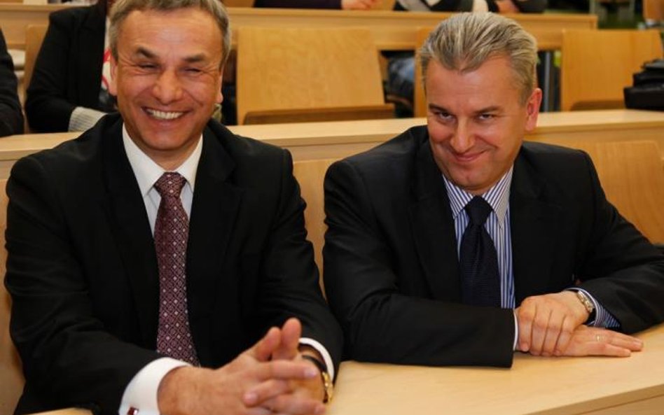 Andrzej Biernat i Cezary Grabarczyk: odsunięci ministrowie, którzy wciąż trzęsą PO (na zdjęciu z 201