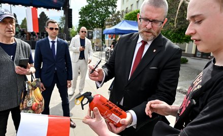 Prezes Konfederacji Korony Polskiej, poseł Konfederacji Grzegorz Braun