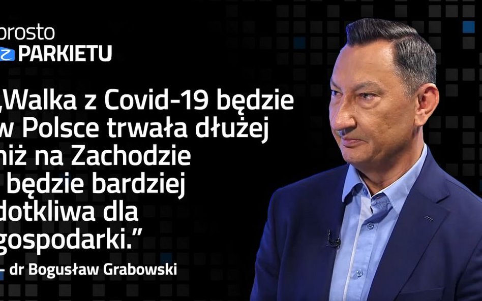 Bogusław Grabowski: Epidemia będzie trwała do wynalezienia leku lub szczepionki