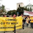 Przedstawiciele branży nieruchomości są najlepiej zorganizowani (tu podczas demonstracji 12 kwietnia