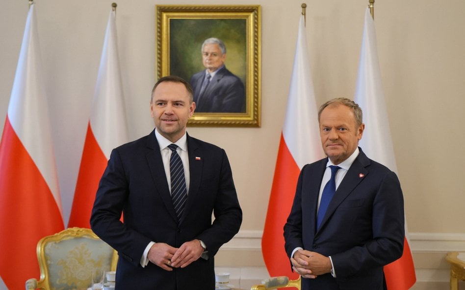 Karol Nawrocki i Donald Tusk