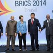 Poprzedni szczyt BRICS, rok temu w Fortalezie. Prezydent Rosji Władimir Putin, premier Indii Narendr