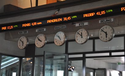 Indeksy w Warszaweie nie mogą poderwać się w górę