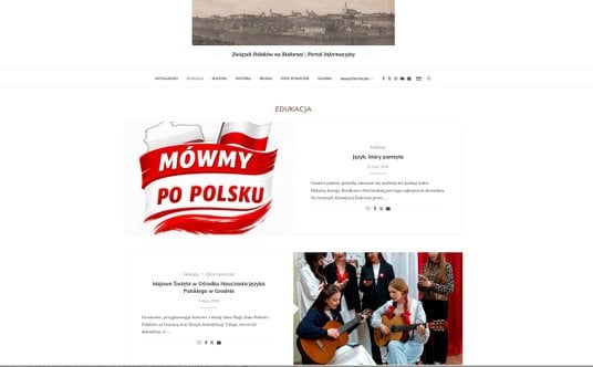 Portal Związku Polaków na Białorusi