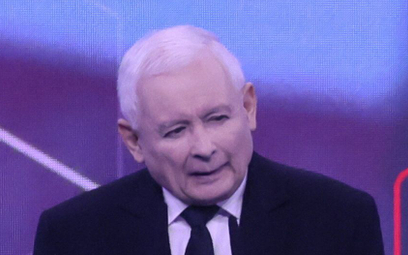Prezes PiS Jarosław Kaczyński podczas drugiego dnia konwencji programowej Prawa i Sprawiedliwości w 