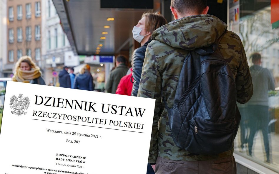 Nowe rozporządzenie rządu ws. obostrzeń. Co się zmienia od 1 lutego