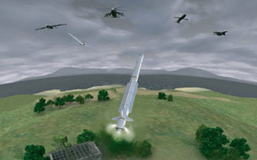 Kierowany pocisk przeciwlotniczy CAMM-ER ma cechować się zasięgiem rzędu 45 km. Rys./MBDA.