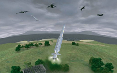 Kierowany pocisk przeciwlotniczy CAMM-ER ma cechować się zasięgiem rzędu 45 km. Rys./MBDA.