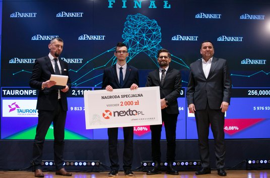 Na najmłodszego finalistę czekała nagroda specjalna. Trafiła do Emila Nowaka, zarazem tegorocznego z