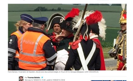 Napoleon znowu przegrał pod Waterloo...