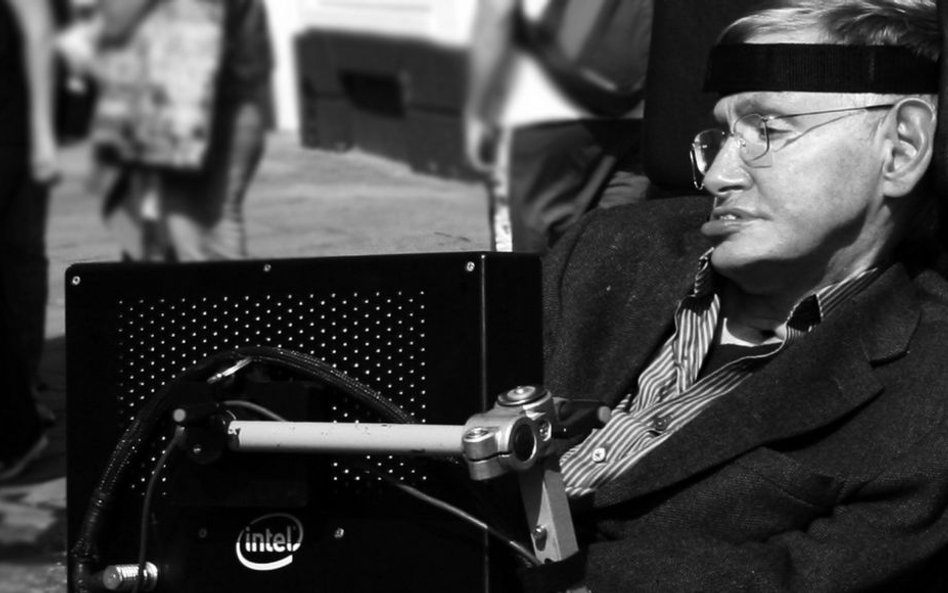 Stephen Hawking - brytyjski astrofizyk, kosmolog, fizyk teoretyk (8 stycznia 1942 -14 marca 2018)