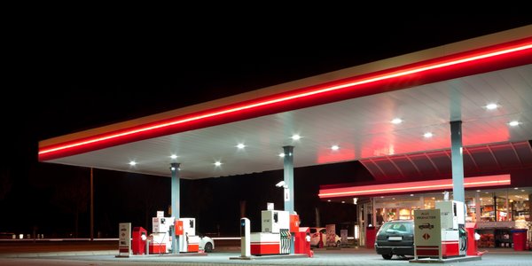 Mini bottles reign at gas stations. Stations compete for percent  sales.