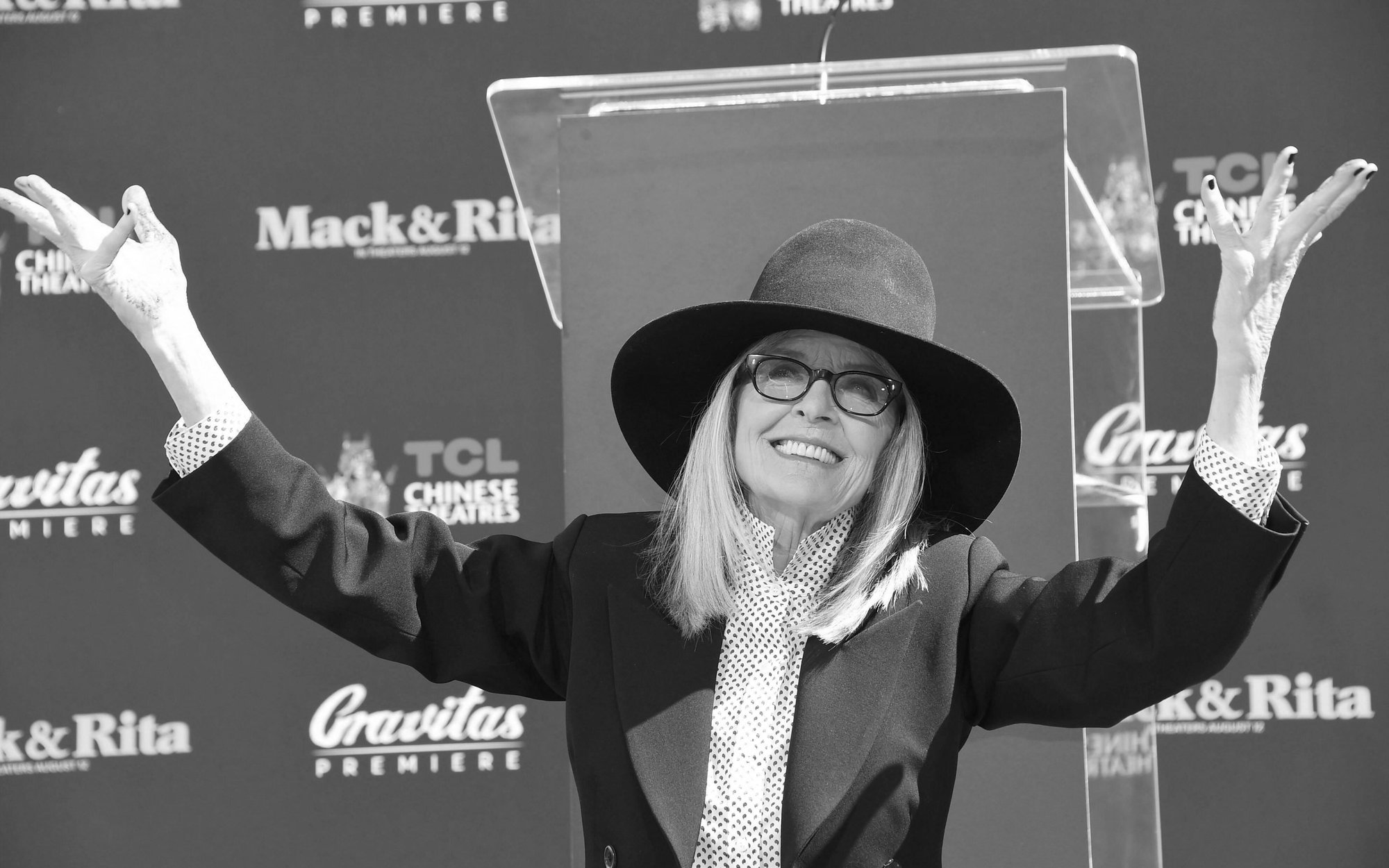 No es Diane Keaton. Wybitna actor miała 79 dorsales