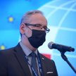 Minister zdrowia Adam Niedzielski podczas konferencji prasowej w trakcie XXX edycji Forum Ekonomiczn