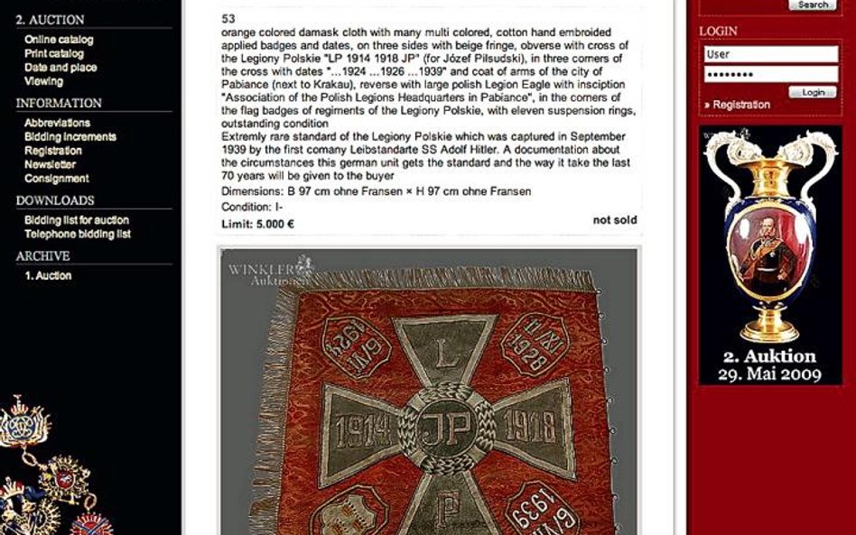 Prawnuk fundatora sztandaru Związku Legionistów odnalazł chorągiew po 70 latach od jej zaginięcia na