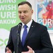 Prezydent Andrzej Duda wziął udział w spotkaniu w Centrum Społeczności Żydowskiej w Krakowie