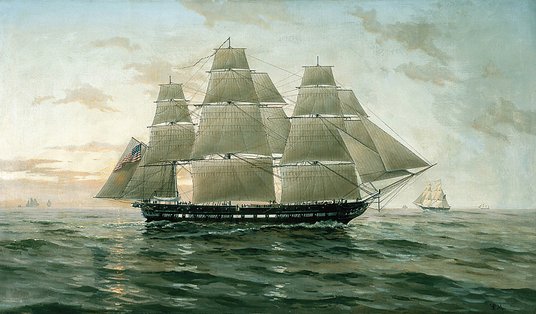 USS „Chesapeake” 22 czerwca 1807 r. został ostrzelany przez należący do Royal Navy okręt HMS „Leopar