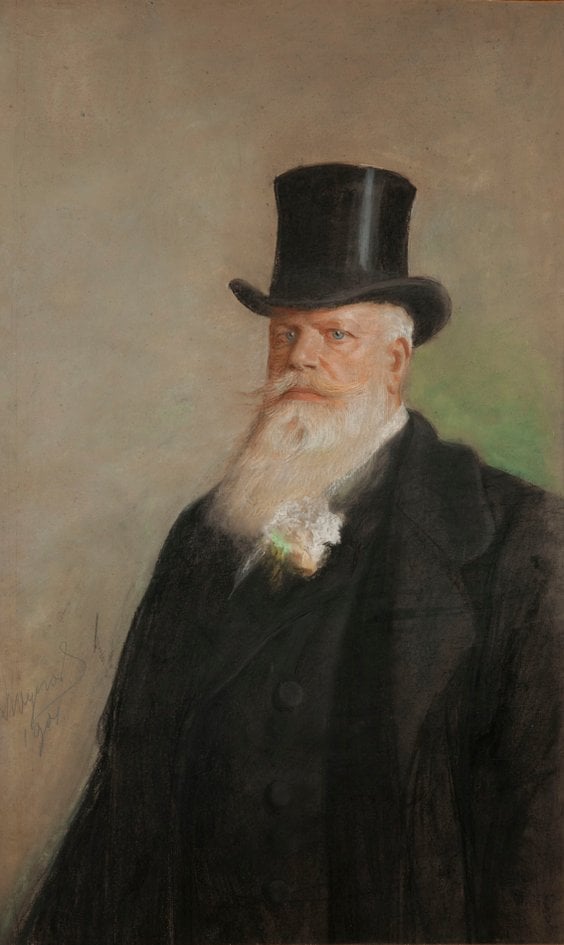 Leon Wyczółkowski „Portret Ignacego hr. Korwin-Milewskiego”, 1901; Muzeum Narodowe w Krakowie