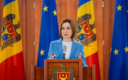 Prezydent Mołdawii Maia Sandu