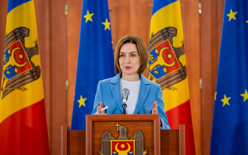 Prezydent Mołdawii Maia Sandu