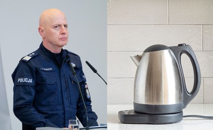 Gen. Jarosław Szymczyk nakazał zwrócenie czajników elektrycznych funkcjonariuszom z Bydgoszczy