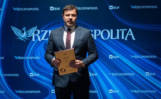 Rafał Zwolniak, prezydent Miasta Zamościa, odebrał nagrodę „Zielony Orzeł Rzeczpospolitej” w kategor