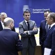 Przywódcy państw UE na szczycie w Brukseli, na zdjęciu m.in. Viktor Orbán, Olaf Scholz, Emmanuel Mac