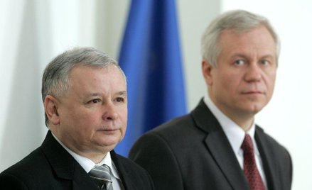Jarosław Kaczyński i Marek Jurek