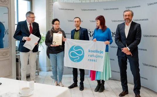 Koalicja Ratujmy Rzeki, dr hab Marta Wiśniewska, Cecylia Malik, i Paweł Augustynek Halny