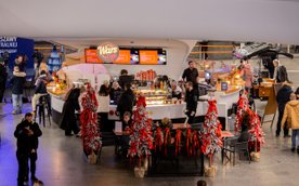 Oferta Wars Café na Dworcu Centralnym została specjalnie skomponowana pod kątem funkcjonowania w ruc