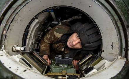 Ukraiński czołgista