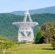 Radioteleskop Green Bank w USA jest największym tego typu urządzeniem na świecie